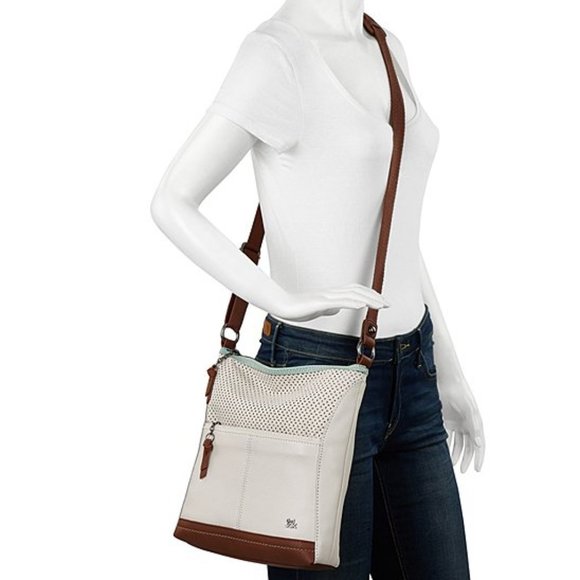 The Sak Iris Perforated Leather Crossbody Bag - Picture 2 of 8
